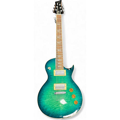 Mitchell Used Mitchell ms450 Metallic Aqua Marine Solid Body Electric Guitar Metallic Aqua Marine