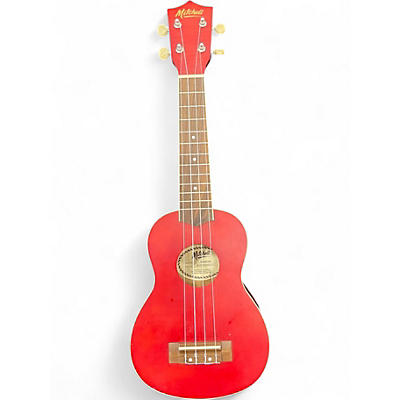 Used Mitchell mu45 Red Ukulele