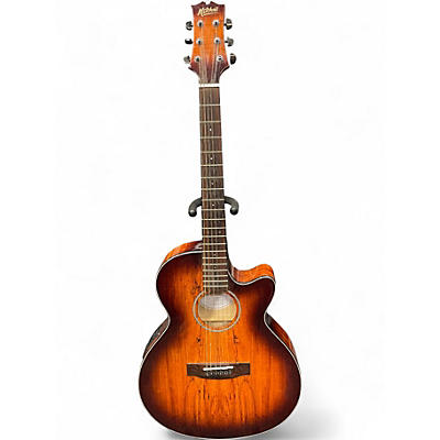 Used Mitchell mx 430sm Whiskey Burst Acoustic Guitar