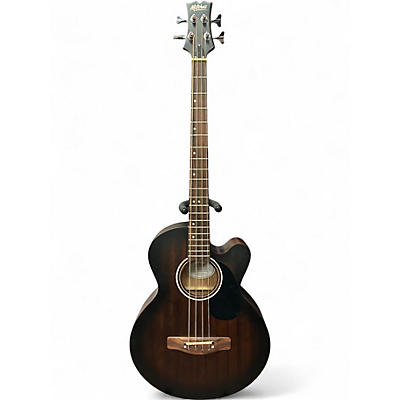 Used Mitchell t239bce Mahogany Acoustic Bass Guitar