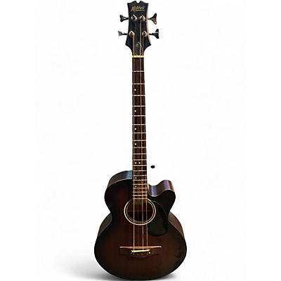 Used Mitchell t239bce brown Acoustic Bass Guitar