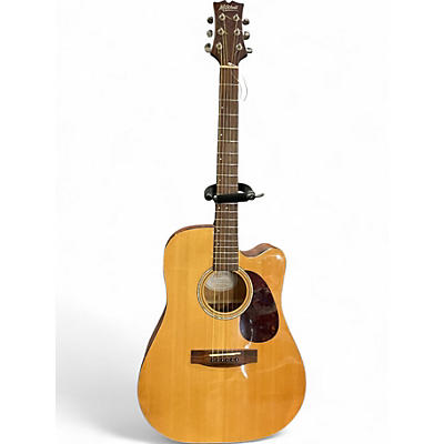 Used Mitchell t311ce Natural Acoustic Electric Guitar