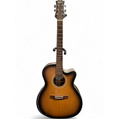 Used Mitchell t413cebst 2 Color Sunburst Acoustic Electric Guitar