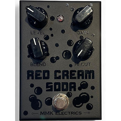 Used Mmk Electrics Red Cream Soda Effect Pedal
