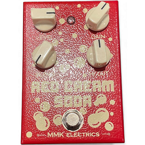 Used Mmk RED CREAM SODA Effect Pedal