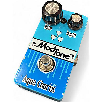 Used Mod Tone Aqua Chorus Effect Pedal