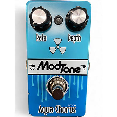 Used Mod Tone Aqua Chorus Effect Pedal