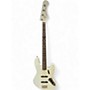 Used Modern Vintage JV466 Olympic White Electric Bass Guitar Olympic White