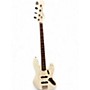 Used Modern Vintage MVJ4-66 White Electric Bass Guitar White