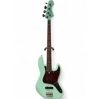 Used Modern Vintage MVJ4 Surf Green Electric Bass Guitar