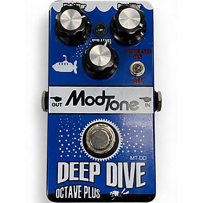 Used Modtone MTDD Deep Dive Octave Plus Effect Pedal