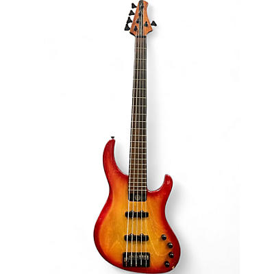 Modulus Guitars Used Modulus Guitars GENESIS BASS Cherry Sunburst Electric Bass Guitar