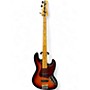 Used Modulus Guitars VJ4 3 Color Sunburst Electric Bass Guitar 3 Color Sunburst