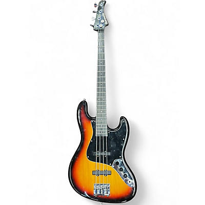 Used Modulus Guitars VJ4 TRICOLOR SUNBURST Electric Bass Guitar