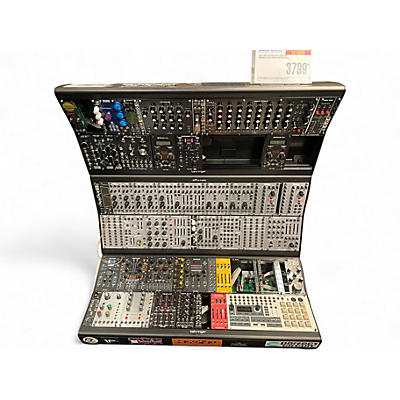 Used Mojotone RACK CASE W/ MODULES INCLUDED Synthesizer