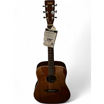 Used  Mollo D-12 Mahogany Acoustic Guitar