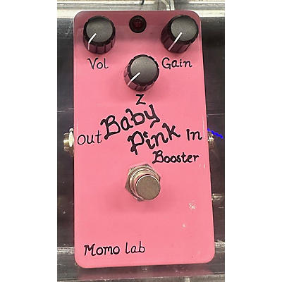 Used Momo Lab Baby Pink Booster Effect Pedal