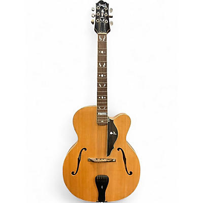 Used Monari Jean Baptiste Model Custom Handmade Archtop Natural Acoustic Guitar