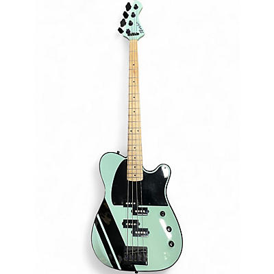 Used Moniker Dixie Seafoam Green Electric Bass Guitar