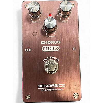 Used Monoprice Chorus 611610 Effect Pedal