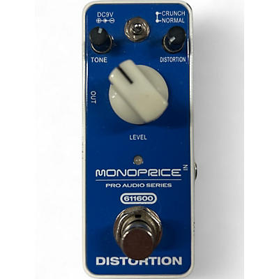 Used Monoprice DISTORTION Effect Pedal