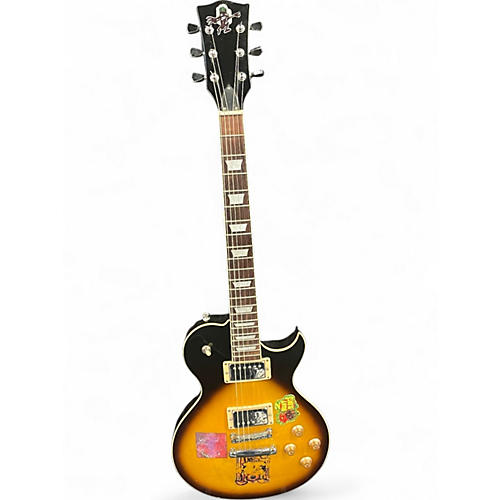 Used Monoprice SINGLECUT 2 Color Sunburst Solid Body Electric Guitar 2 Color Sunburst