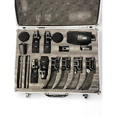 Used Monoprice STAGE RIGHT 7 PIECE DRUM MIC PACK Drum Microphone