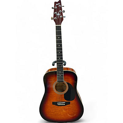 Montana Used Montana mt105-cb 2 Color Sunburst Acoustic Guitar