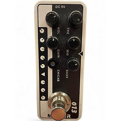 Used Mooer 013 Matchbox Micro Preamp Guitar Preamp