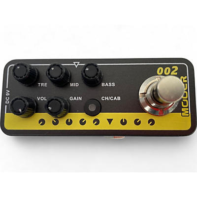 Used Mooer 02 UK Gold Micro Pre Amp Pedal