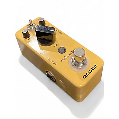 Used Mooer ACOUSTICAR Effect Pedal