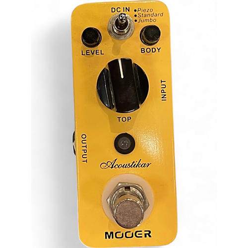 Mooer Used Mooer ACOUSTIKAR Pedal