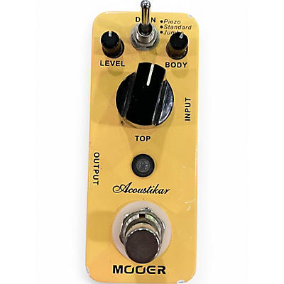 Used Mooer ACOUSTIKAR Pedal