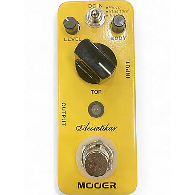 Used Mooer ACOUSTIKAR Pedal