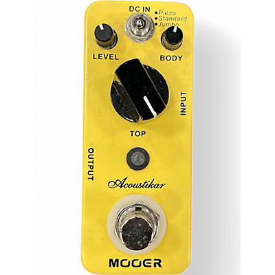 Used Mooer Acoustickar Pedal