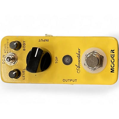 Used Mooer Acoustikar Effect Pedal