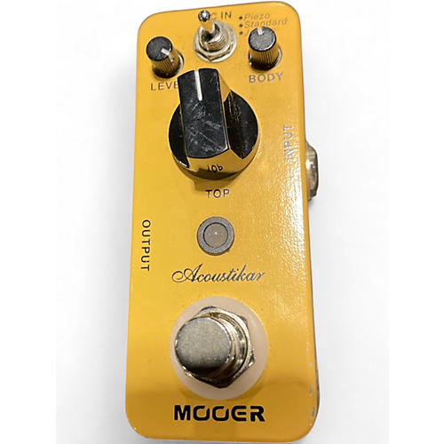 Used Mooer Acoustikar Pedal