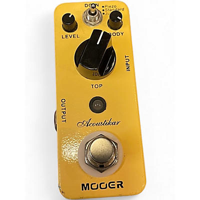 Used Mooer Acoustikar Pedal