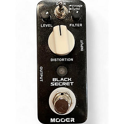 Used Mooer BLACK SECRET Effect Pedal