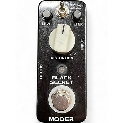 Used Mooer BLACK SECRET Effect Pedal