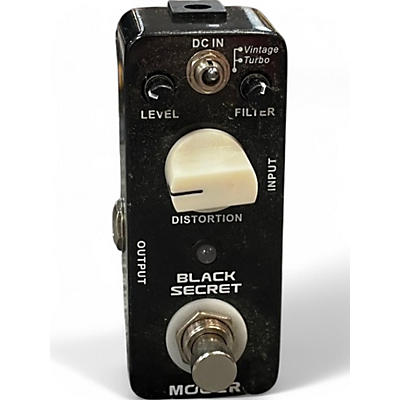 Used Mooer BLACK SECRET Effect Pedal