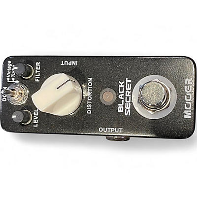Used Mooer BLACK SECRET Effect Pedal