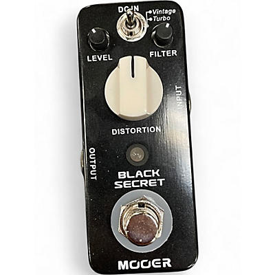 Used Mooer BLACK SECRET Effect Pedal