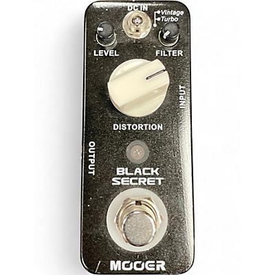 Used Mooer BLACK SECRET Effect Pedal