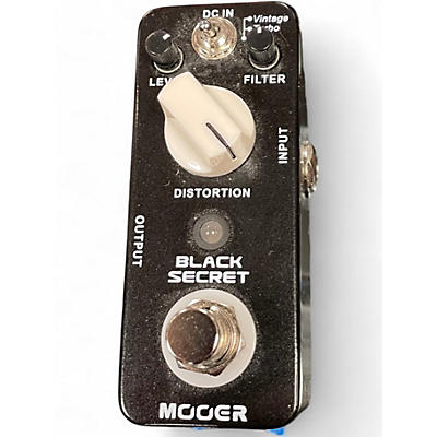 Used Mooer BLACK SECRET Effect Pedal