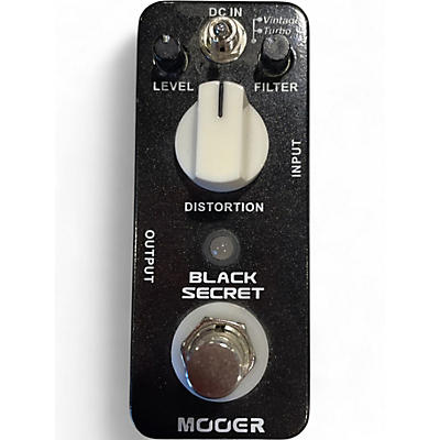 Used Mooer BLACK SECRET Effect Pedal