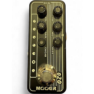 Used Mooer BLUENO Microphone Preamp