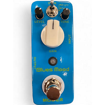 Used Mooer BLUES MOOD Effect Pedal