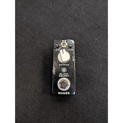 Used Mooer Black Secret Distortion Effect Pedal