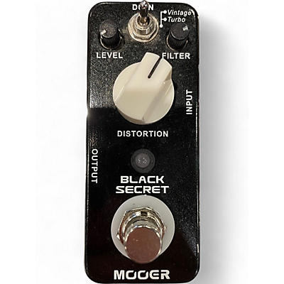 Used Mooer Black Secret Effect Pedal